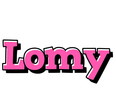Lomy girlish logo