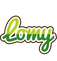 Lomy golfing logo