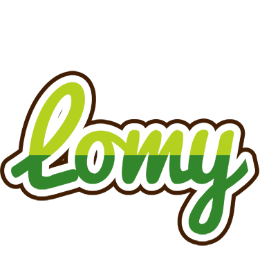 Lomy golfing logo