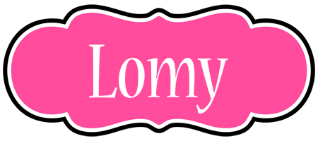 Lomy invitation logo