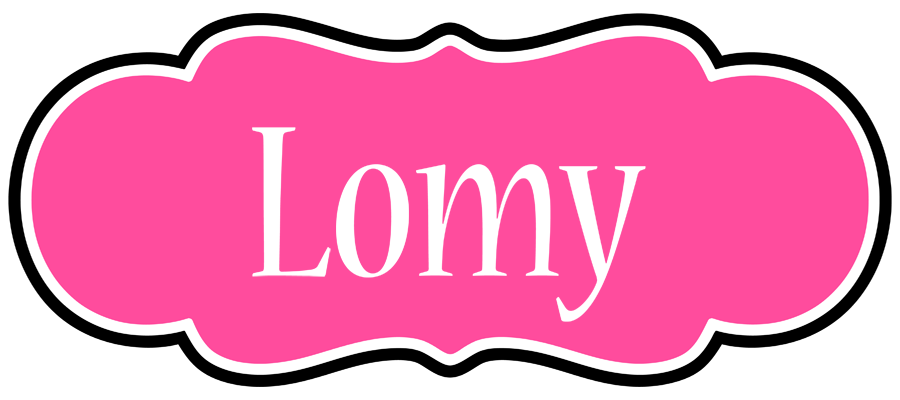 Lomy invitation logo