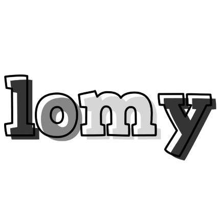 Lomy night logo