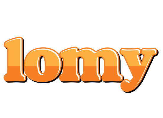 Lomy orange logo