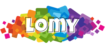 Lomy pixels logo