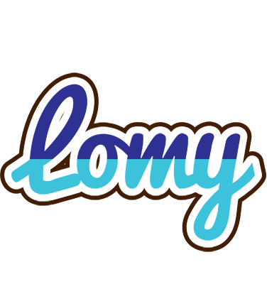Lomy raining logo