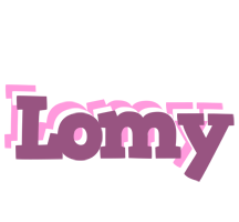 Lomy relaxing logo
