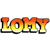 Lomy sunset logo