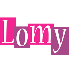Lomy whine logo