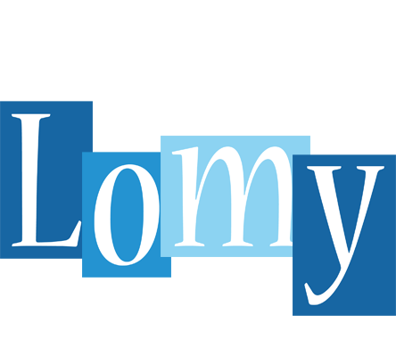 Lomy winter logo