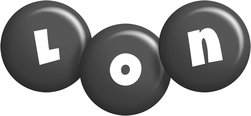Lon candy-black logo