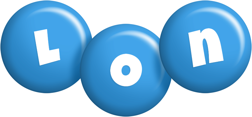 Lon candy-blue logo