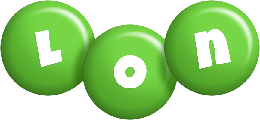 Lon candy-green logo