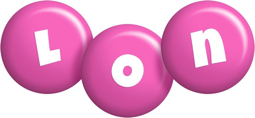 Lon candy-pink logo