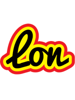 Lon flaming logo