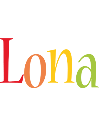 Lona birthday logo
