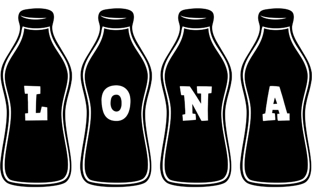 Lona bottle logo