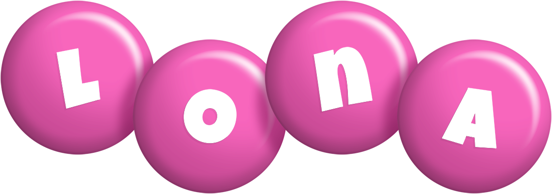 Lona candy-pink logo