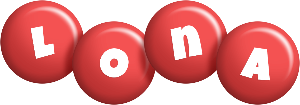 Lona candy-red logo