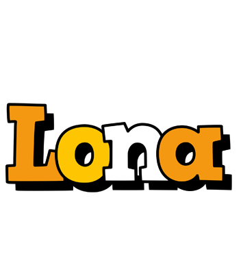 Lona cartoon logo