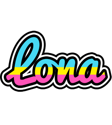 Lona circus logo