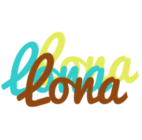 Lona cupcake logo