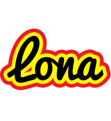 Lona flaming logo