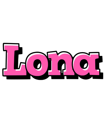 Lona girlish logo