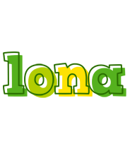 Lona juice logo