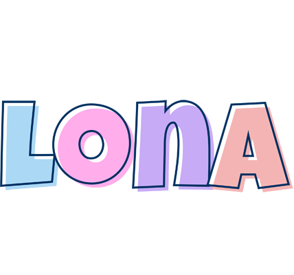 Lona pastel logo