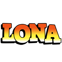 Lona sunset logo