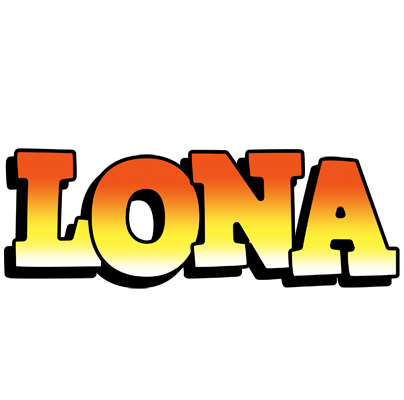 Lona sunset logo