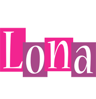 Lona whine logo