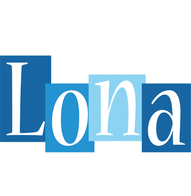 Lona winter logo