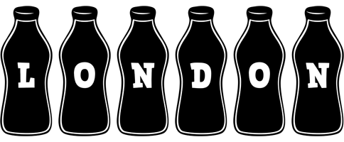 London bottle logo