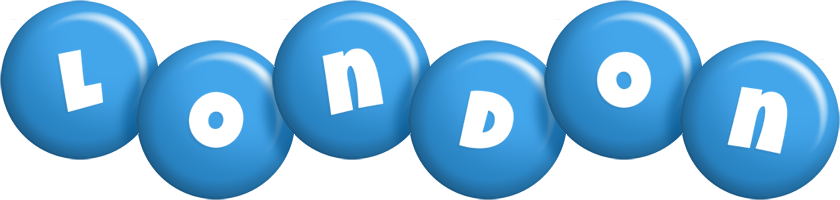 London candy-blue logo