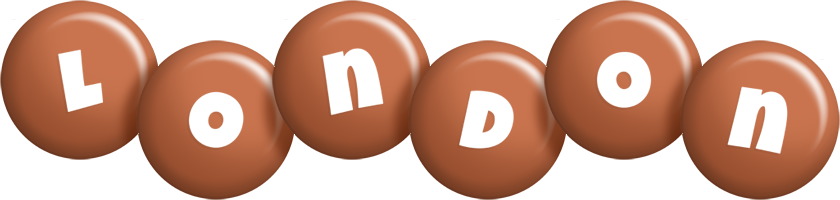 London candy-brown logo