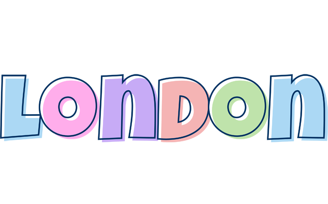 London pastel logo