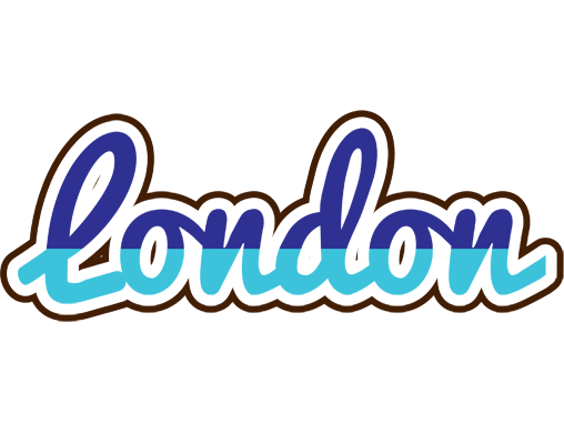 London raining logo