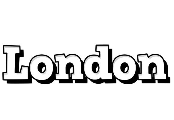 London snowing logo