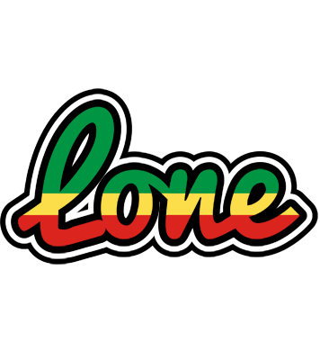 Lone african logo