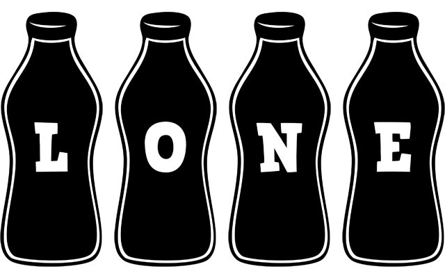 Lone bottle logo