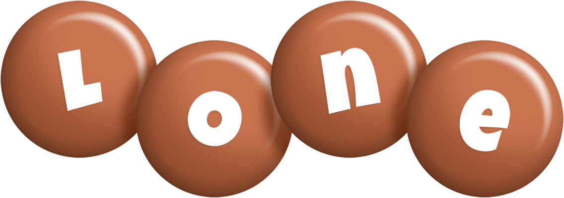 Lone candy-brown logo