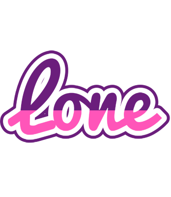 Lone cheerful logo