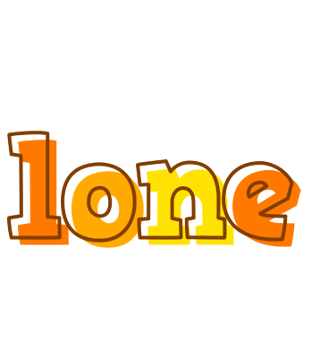 Lone desert logo