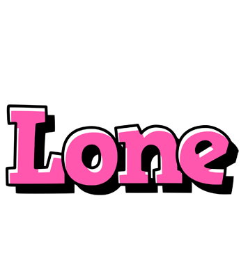 Lone girlish logo