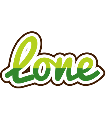 Lone golfing logo