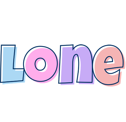 Lone pastel logo
