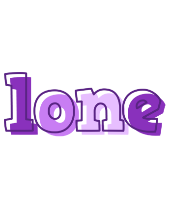 Lone sensual logo