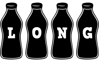 Long bottle logo
