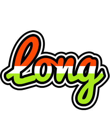 Long exotic logo